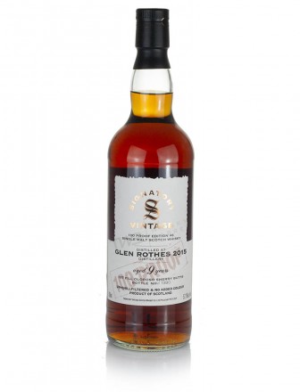 Glenrothes 9 Year Old 2015 Signatory 100-Proof Edition #6