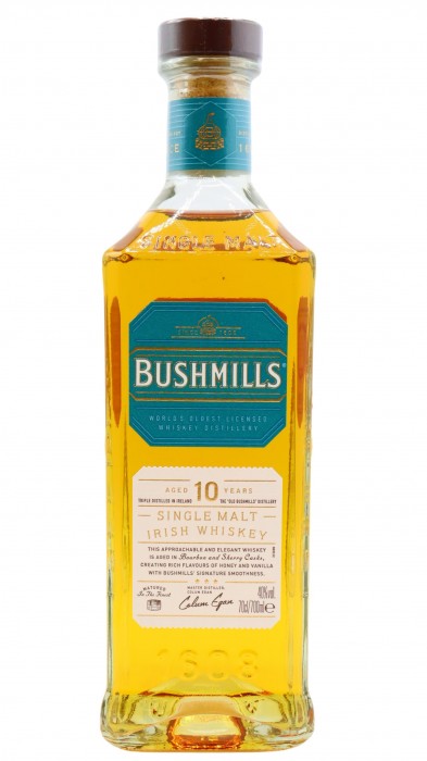 Bushmills Irish Single Malt (Unboxed) 10 year old