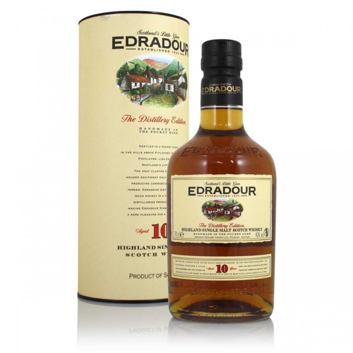 Edradour 10 Year Old Single Malt Whisky