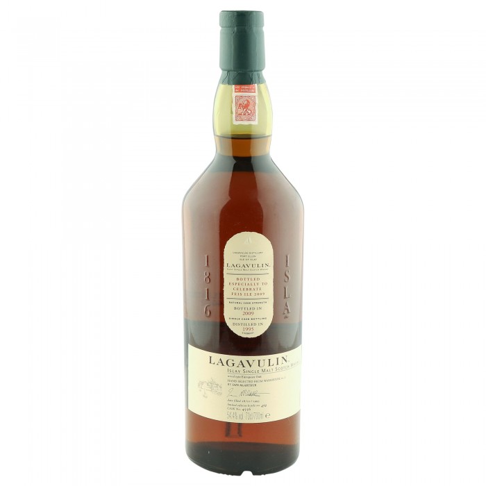 Lagavulin 1995 Single Cask, Feis Ile 2009 Bottling