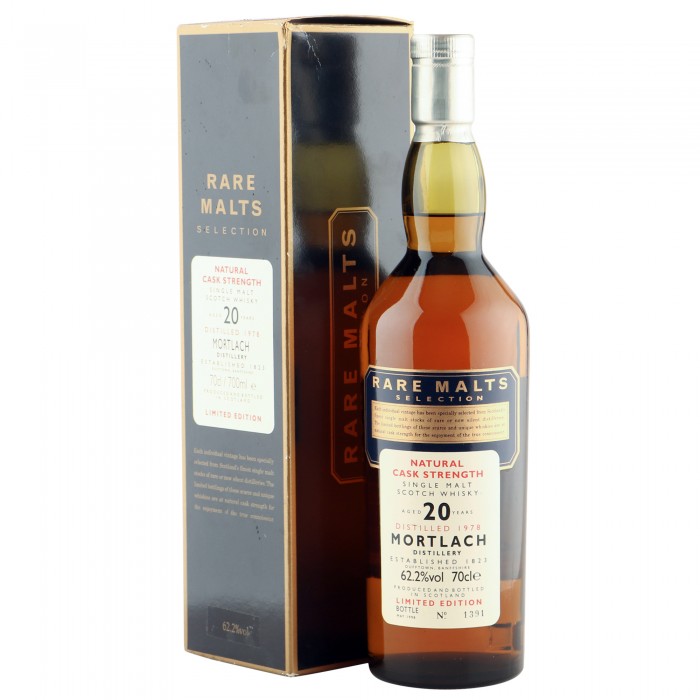 Mortlach 1978 20 Year Old, Rare Malts Selection with Box