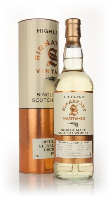 Glenallachie 15 Year Old 1996 Signatory