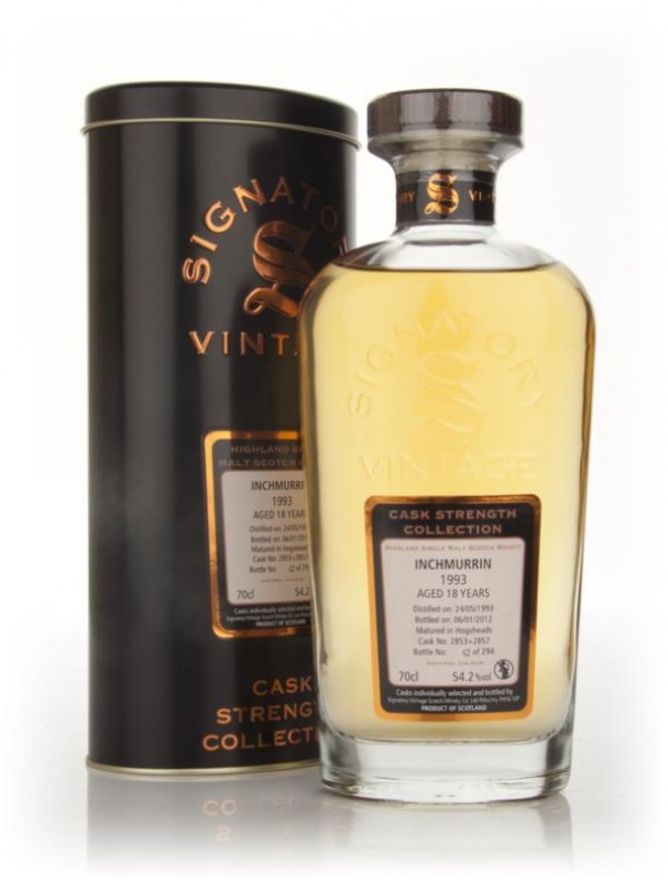 Inchmurrin 18 Year Old 1993 Cask Strength Collection Signatory