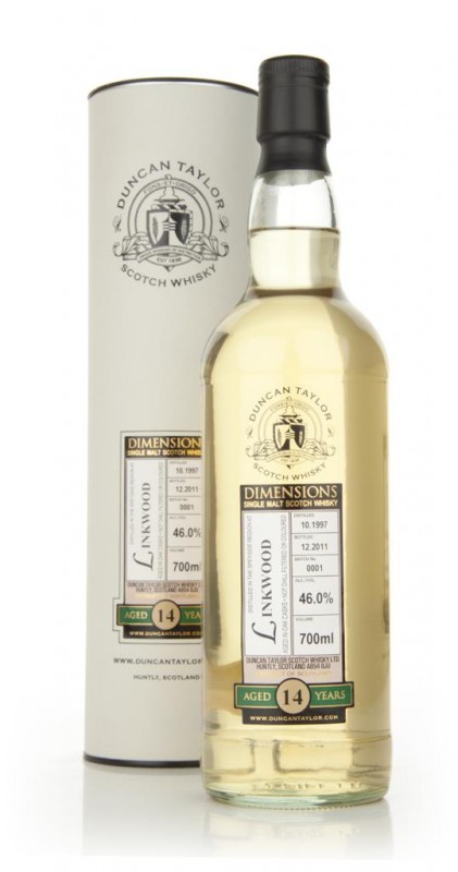 Linkwood 14 Year Old 1997 Dimensions Duncan Taylor