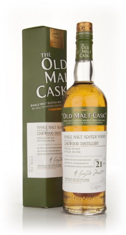 Linkwood 21 Year Old 1989 Old Malt Cask Douglas Laing