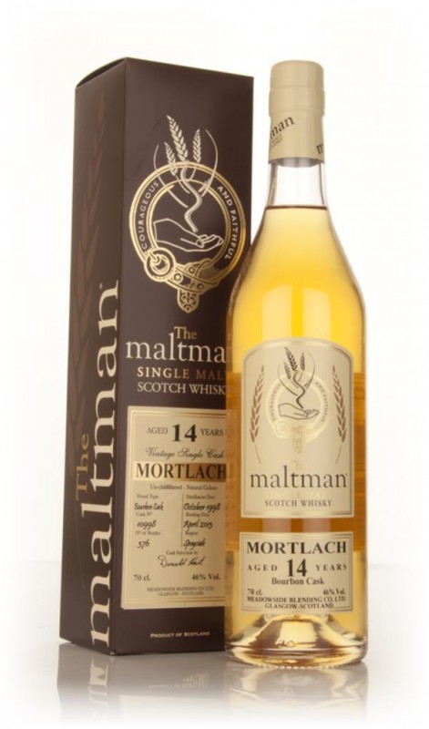 Mortlach 14 Year Old 1998 cask 10998 The Malltman