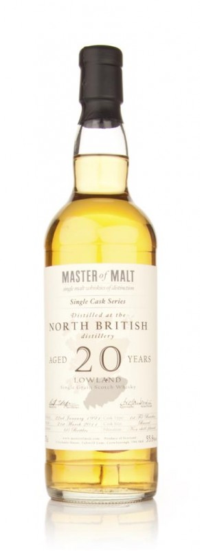 North British 20 Year Old 1991 Cask 3225 Single Cask Master of Malt