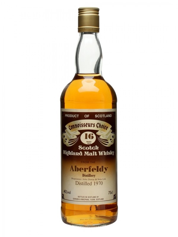 Aberfeldy 1970 16 Year Old Brown Label Gordon & Macphail