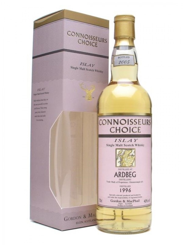Ardbeg 1996 Refill Bourbon Barrel Connoisseurs Choice Gordon & Macphail
