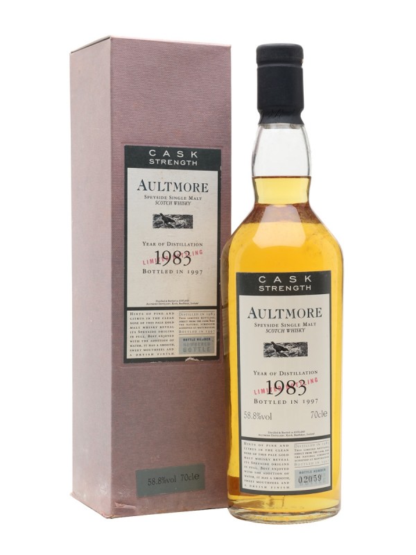 Aultmore 1983 14 Year Old Cask Strength Flora & Fauna