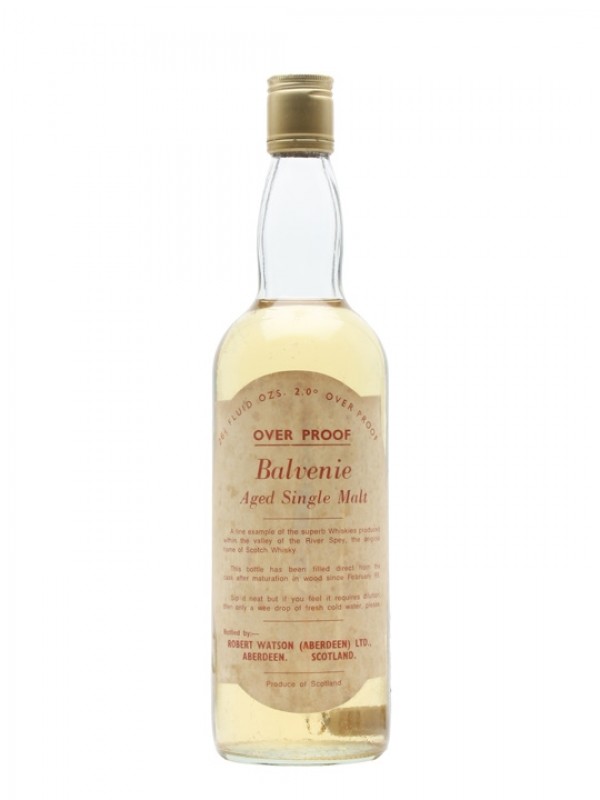 Balvenie 1965 Robert Watson Bottled 1970s Independent Bottler