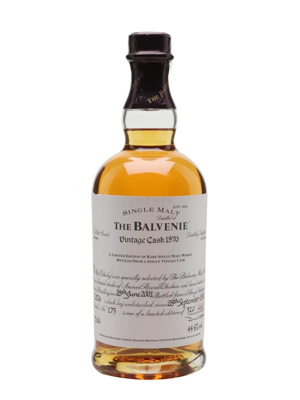 Balvenie 1970 / 30 Year Old / Cask #12524