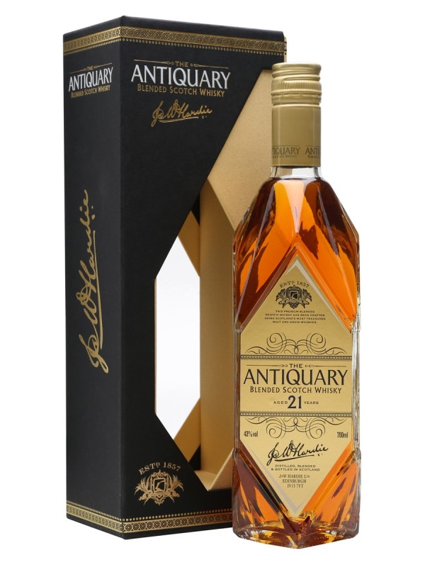 Antiquary 21 Year Old Gold Box