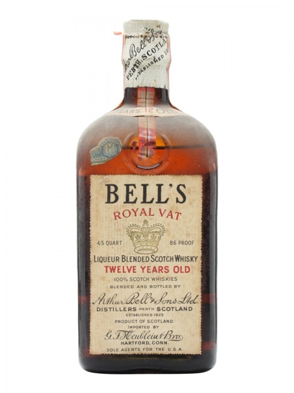 Bell's Royal Vat 12 Year Old Bottled 1930s