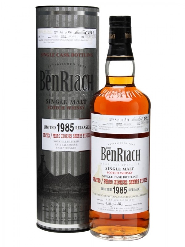 Benriach 1985 26 Year Old Peated PX Sherry Finish
