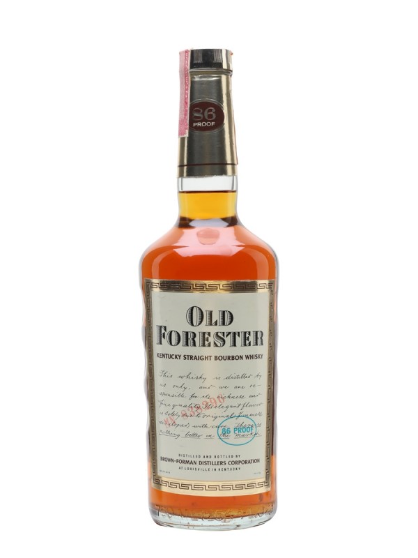 Old Forester Bottled 1980s