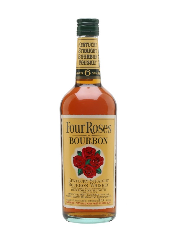 Four Roses Yellow Label 6 Year Old Bottled 1980s