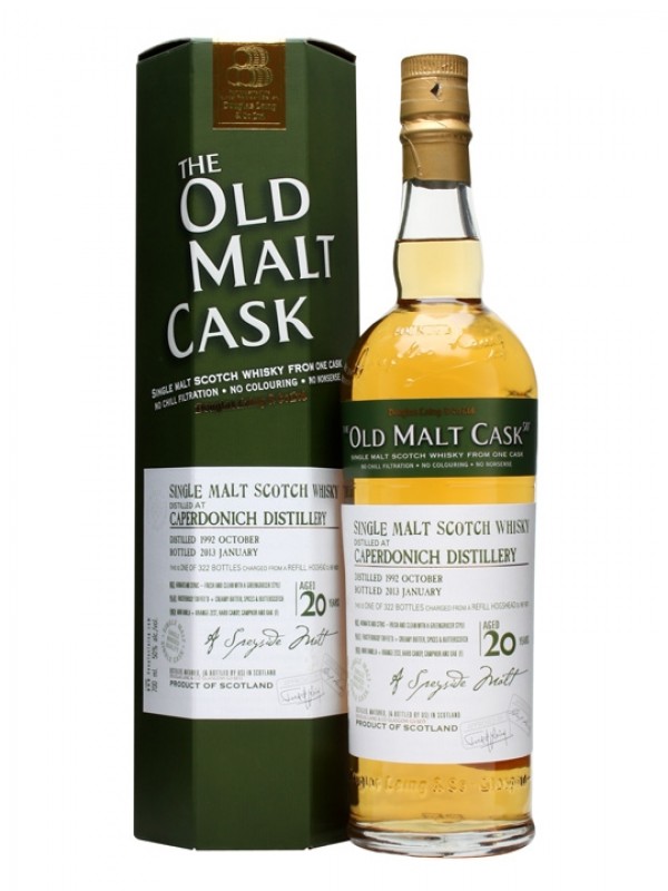 Caperdonich 1992 20 Year Old Old Malt Cask #9321 Douglas Laing