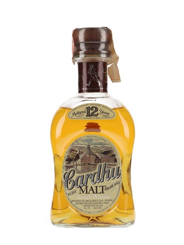 Cardhu 12 Year Old Dumpy Bottle