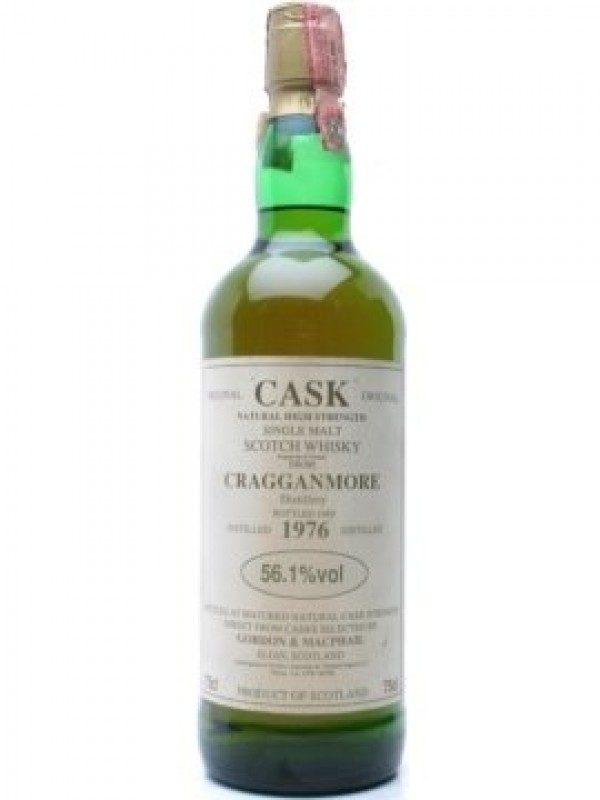 Cragganmore 1976 Cask Strength Bottled 1989 Gordon & Macphail