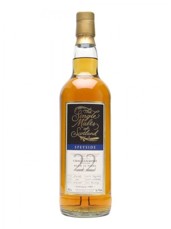 Cragganmore 1985 22 Year Old Single Malts of Scotland