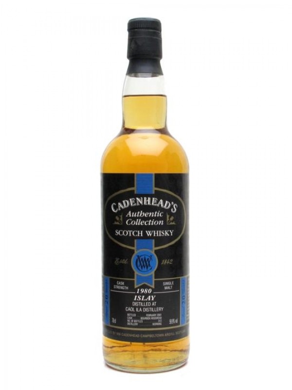 Caol ila 1980 20 Year Old Cadenhead's