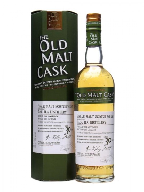 Caol Ila 1980 30 Year Old Old Malt Cask #6858 Douglas Laing