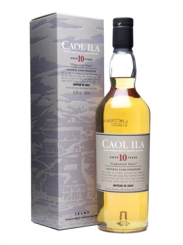 Caol Ila 10 Year Old Unpeated Bottled 2009
