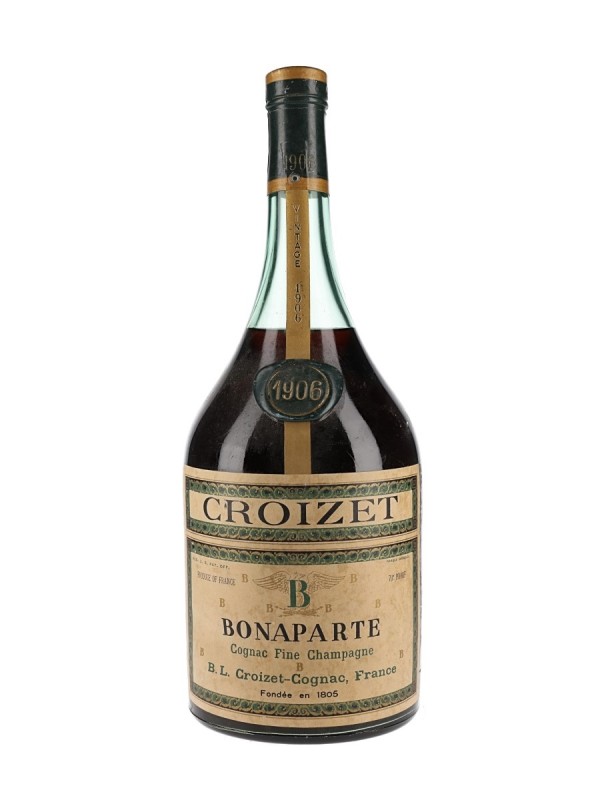 Croizet 1906 Bonaparte Cognac Bottled 1950s