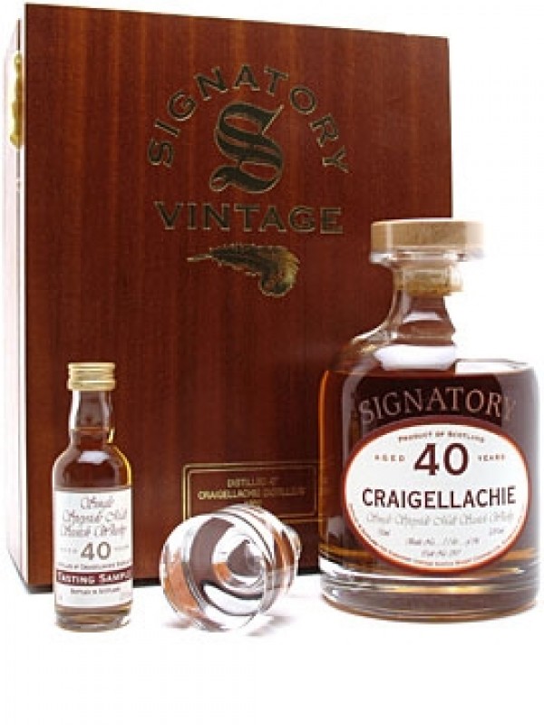 Craigellachie 1962 40 Year Old Signatory