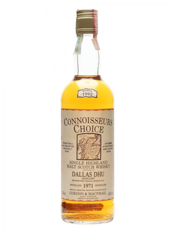 Dallas Dhu 1971 Connoisseurs Choice Gordon & Macphail