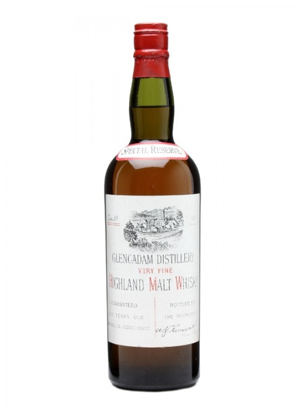 Glencadam 6 Year Old Special Reserve Bottled 1960s