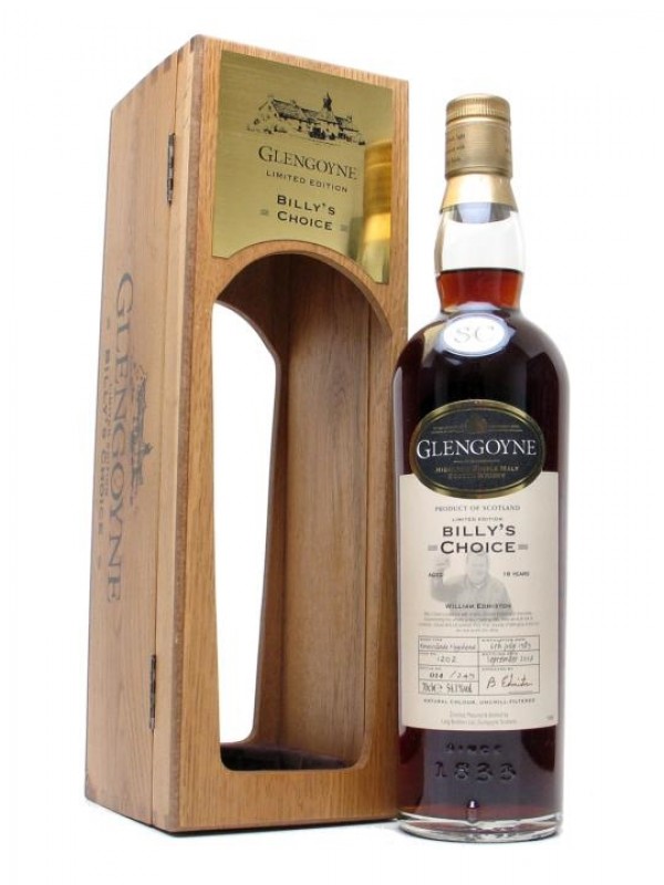 Glengoyne 1989 18 Year Old Billy's Choice