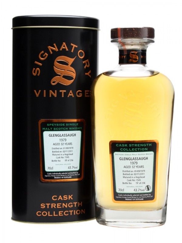 Glenglassaugh 1979 32 Year Old Cask #1545 Signatory Cask Strength Collection