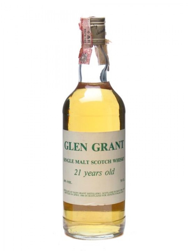 Glen Grant 1961 21 Year Old Zenith