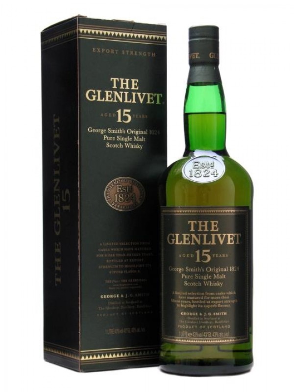 Glenlivet 15 Year Old 1L