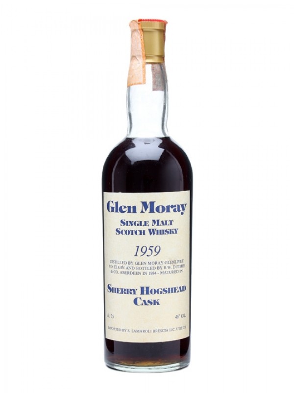 Glen Moray 1959 Sherry Hogshead Bottled 1984 Samaroli