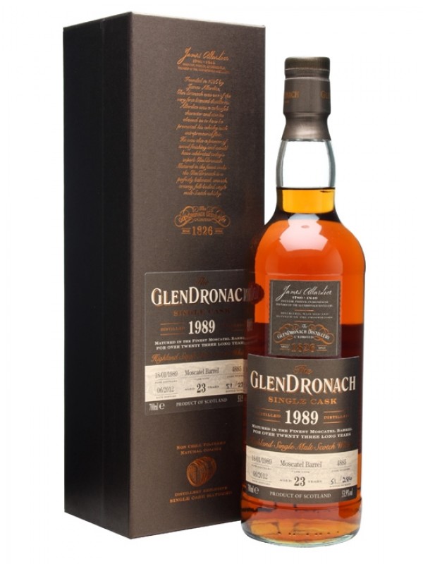 Glendronach 1989 23 Year Old Moscatel Barrel #4885