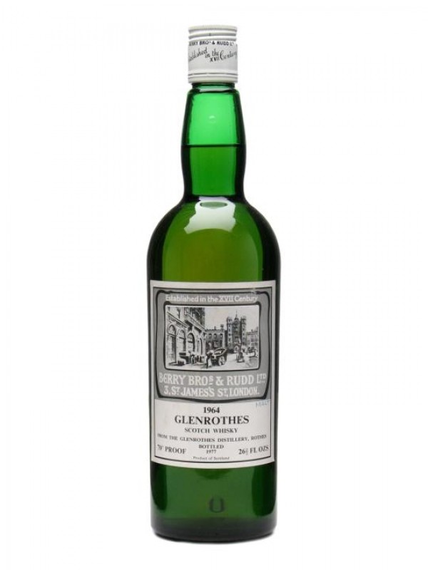Glenrothes 1964 Bottled 1977 Berry Bros & Rudd