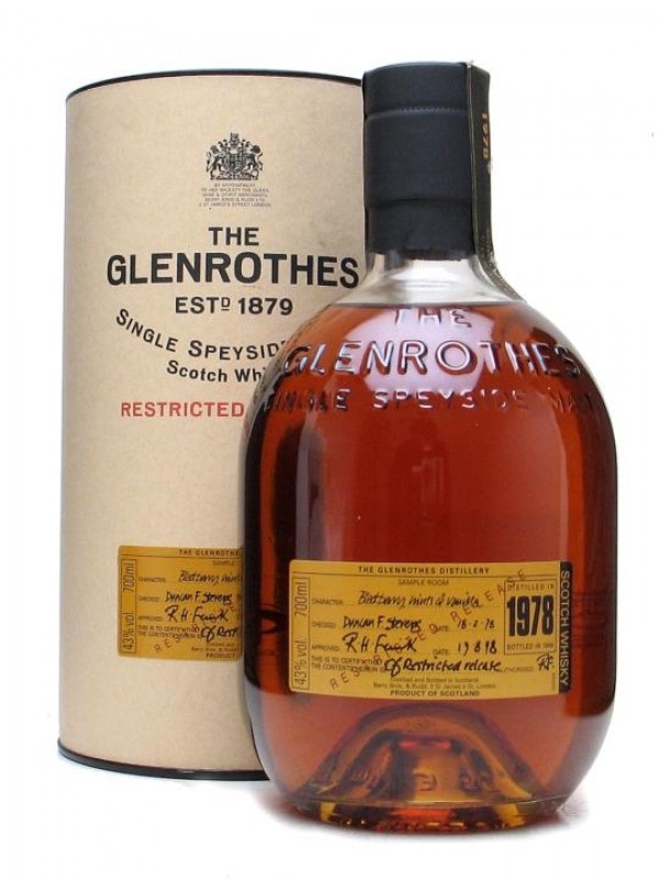 Glenrothes 1978 / Bottled 1999