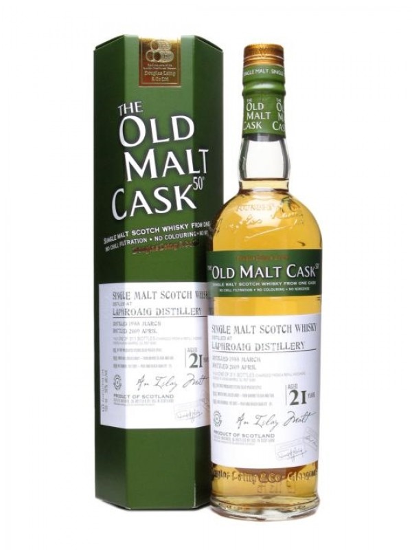 Laphroaig 1988 21 Year Old Rum Cask #5090 Douglas Laing Old Malt Cask