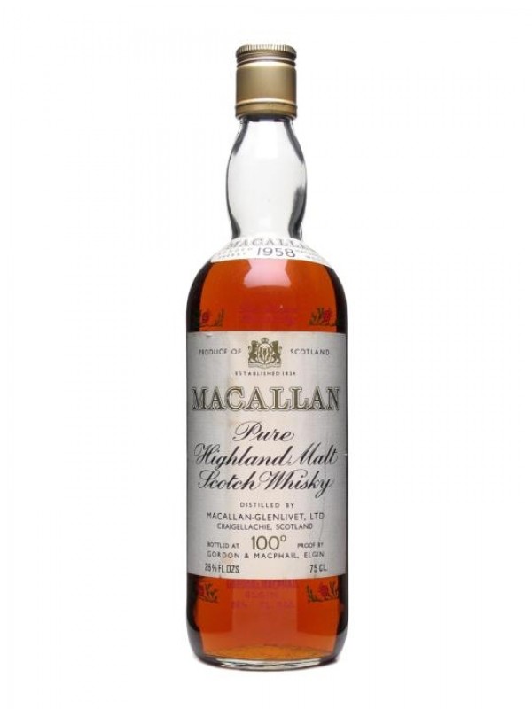 Macallan 1958 Bottled 1970's Gordon & Macphail