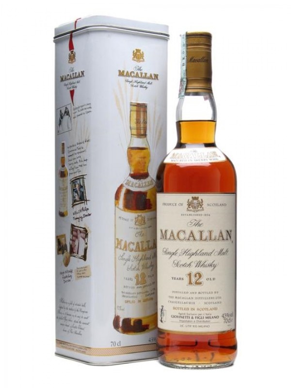 Macallan 12 Year Old Bottled 1990's