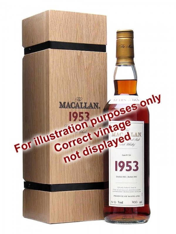 Macallan 1954 47 Year Old Fine Rare