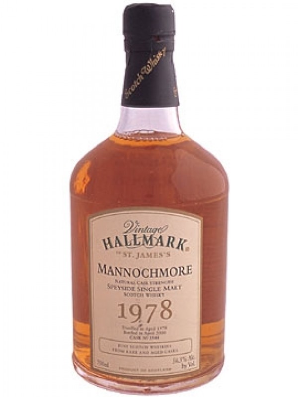 Mannochmore 1978 22 Year Old Vintage Hallmark