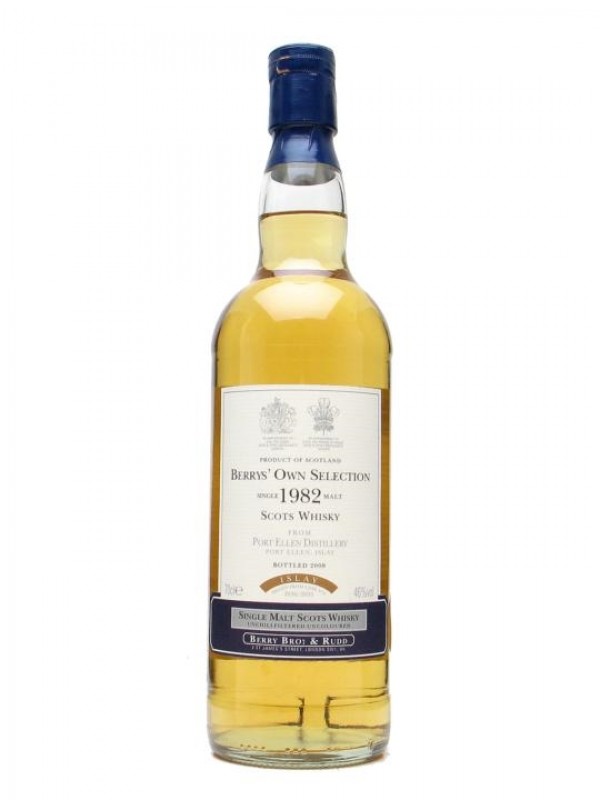 Port Ellen 1982 Cask #2030 2035 Berry Bros & Rudd