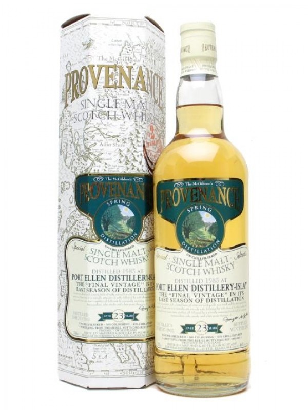 Port Ellen 1983 / 23 Year Old / Provenance / Bottled  Winter 2007