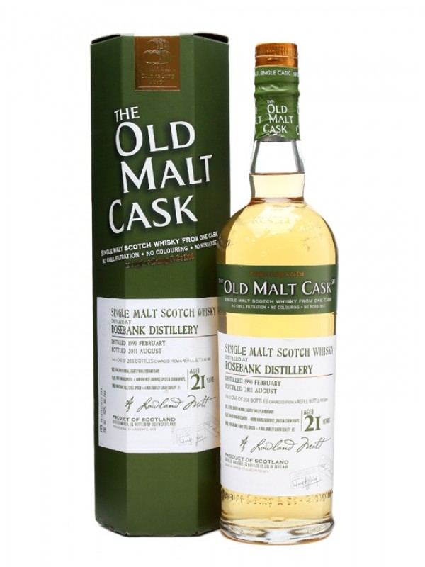 Rosebank 1990 21 Year Old Old Malt Cask #0000 Douglas Laing