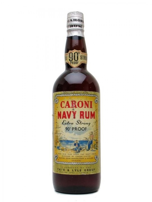 Caroni Navy Rum Bottled 1940's