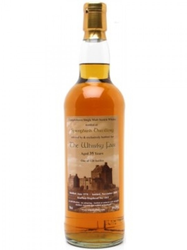 Springbank 1970 35 Year Old Bourbon Hogshead Independent Bottling